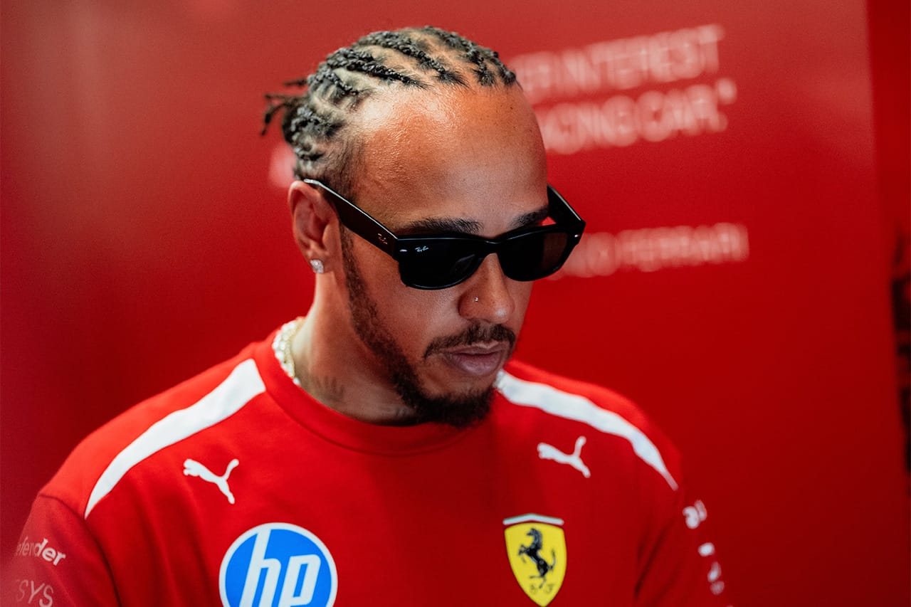 ルイス・ハミルトン（スクーデリア・フェラーリ） F1 マイアミグランプリ