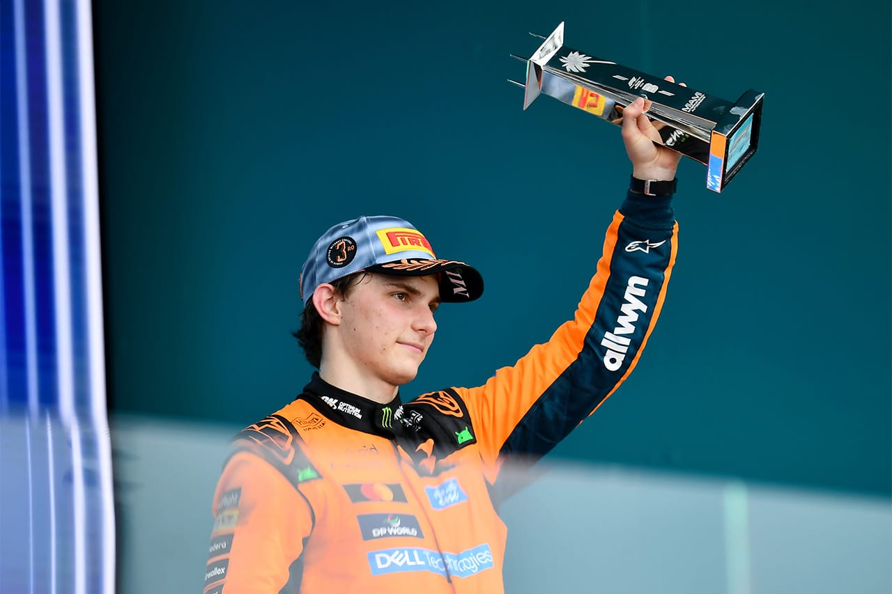 オスカー・ピアストリ F1マイアミGP決勝「確実に前進している」