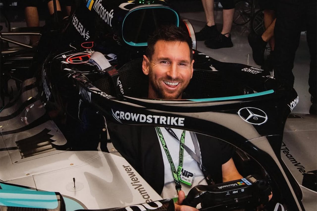 F1マイアミGPを彩った豪華アスリート陣 メッシやナダルら世界的スターが集結