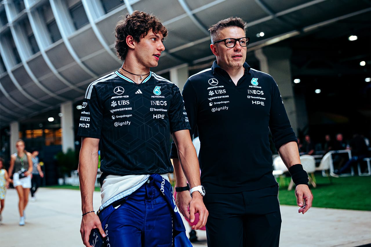 メルセデスF1が“アントネッリ・フィーバー”を警戒 イタリアメディア対応を制限