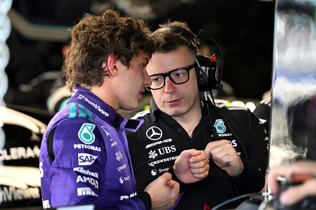 メルセデスF1 ボノの手腕を評価「アントネッリの成功を支えている」