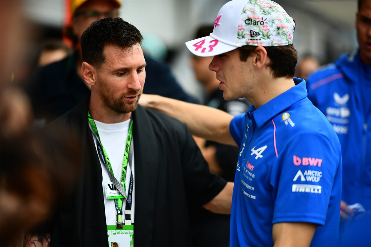 リオネル・メッシ F1ドライバーのコラピントにエール「自分の物語を生きるべき」