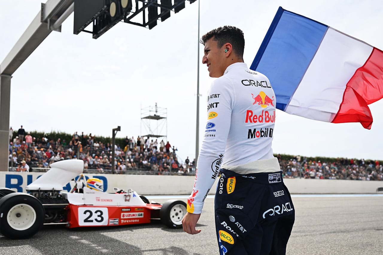 アイザック・ハジャー レッドブルF1で母国凱旋ラン「完璧な一日だった」