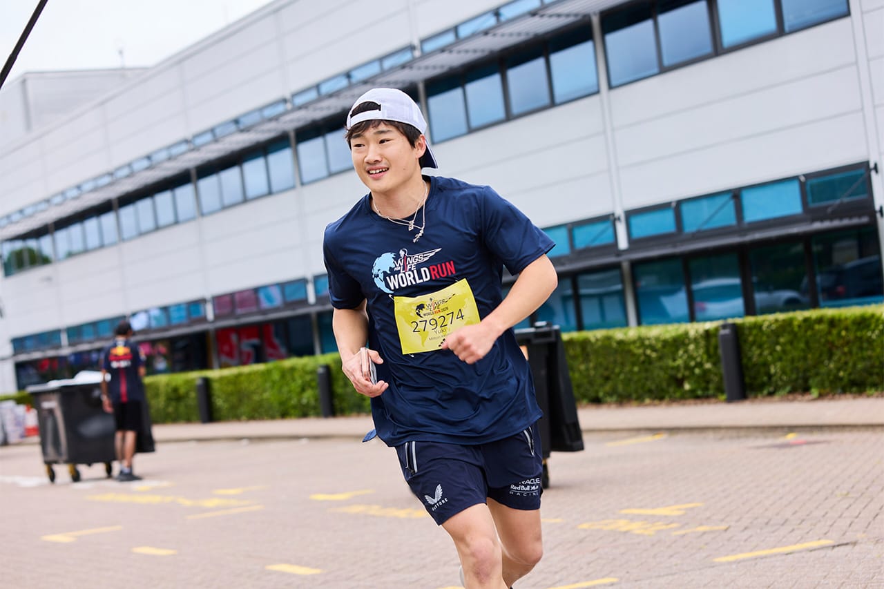 角田裕毅も参加 Wings for Life World Run 2026が世界同時開催