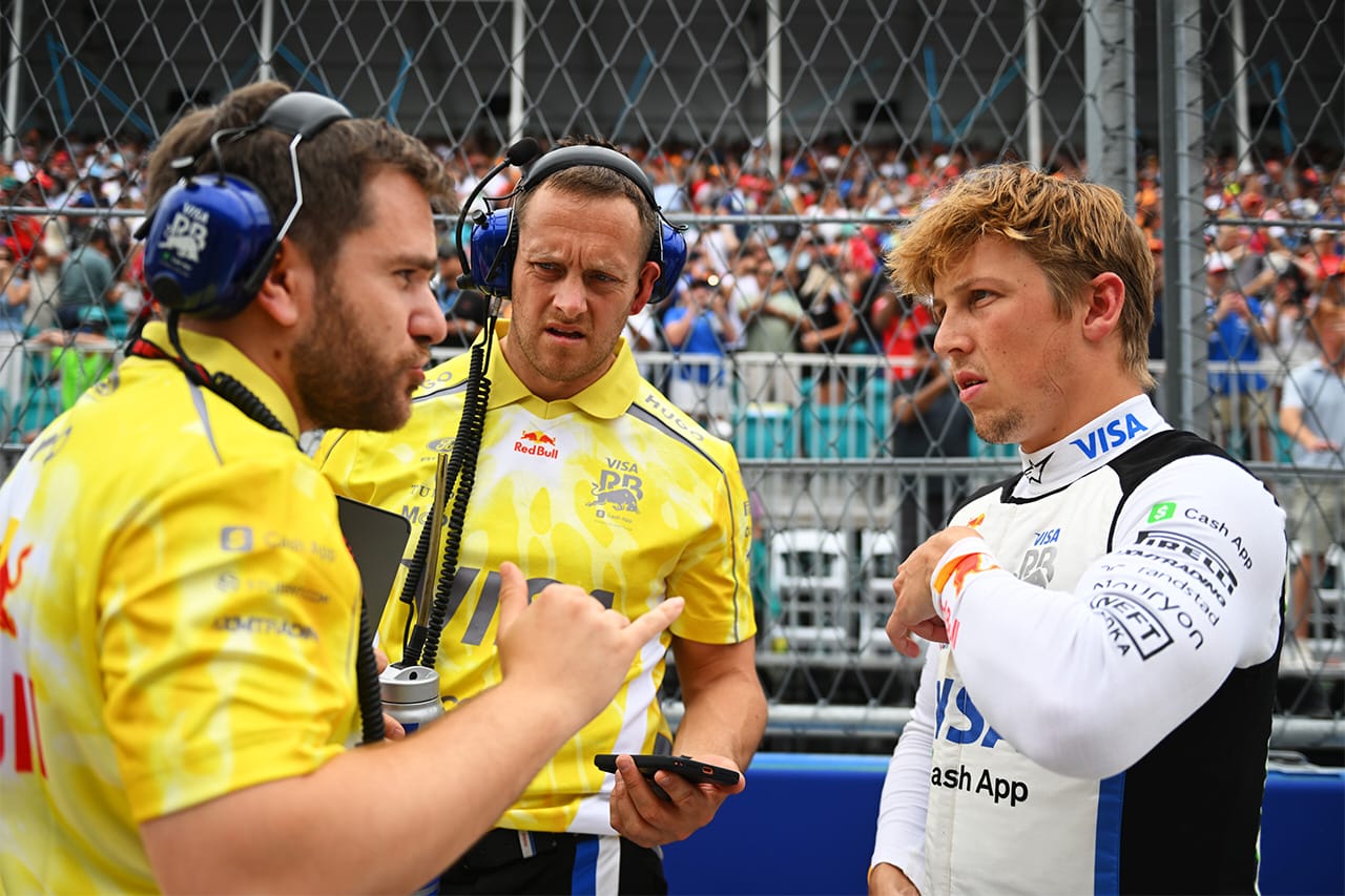 レーシングブルズF1代表 リアム・ローソンの課題を指摘「速さはすでにある」
