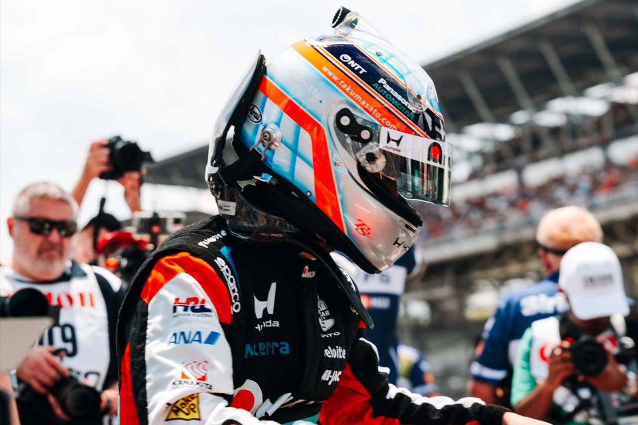 佐藤琢磨 インディ500月曜プラクティス2番手「予選の痛みを乗り越える」