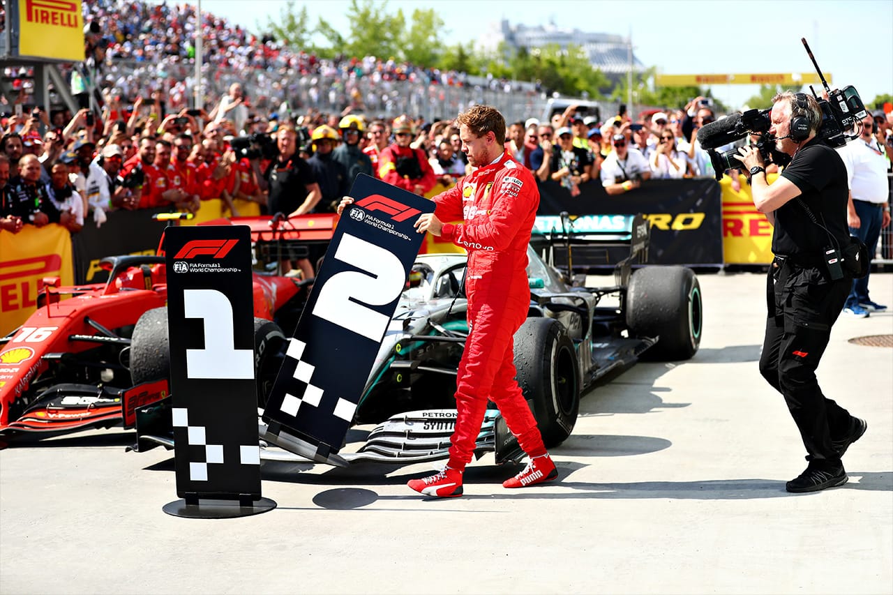 セバスチャン・ベッテル 抗議の順位ボード交換…F1史に残るカナダGP裁定劇
