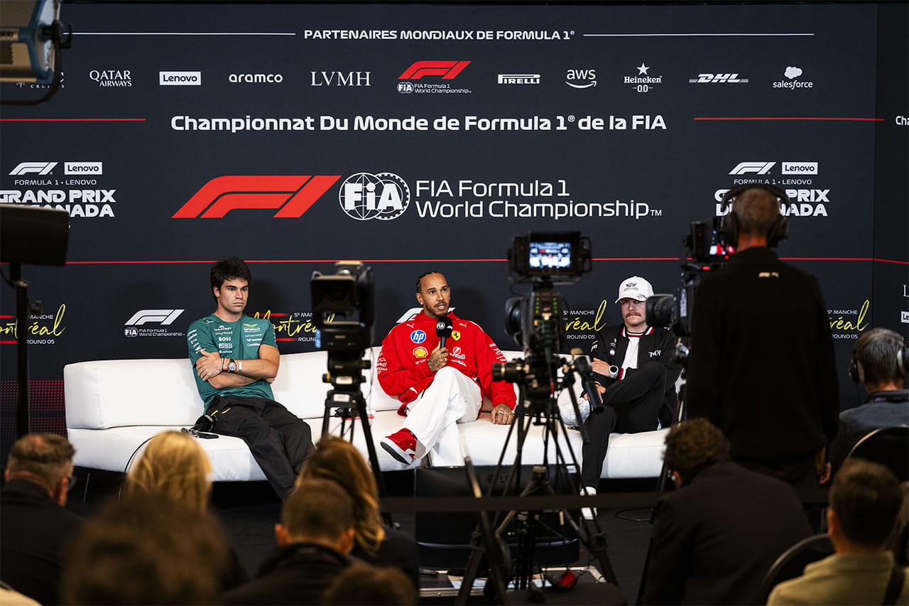 F1カナダGP 記者会見 PART1：ストロール母国戦、ハミルトンがアーセナル優勝に涙