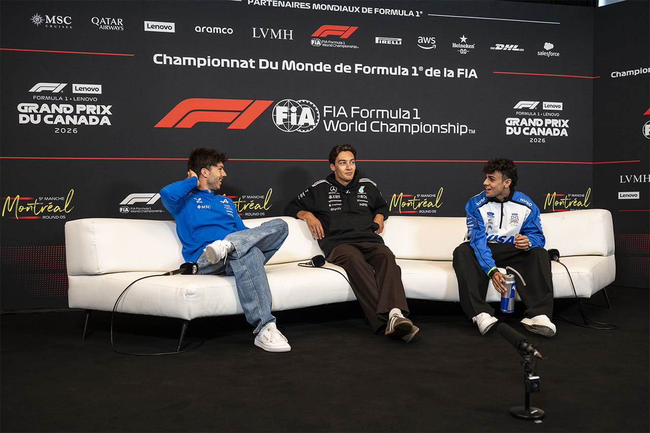 F1カナダGP 記者会見 PART2：ラッセルが王座争いに冷静 ガスリーはPSG支持