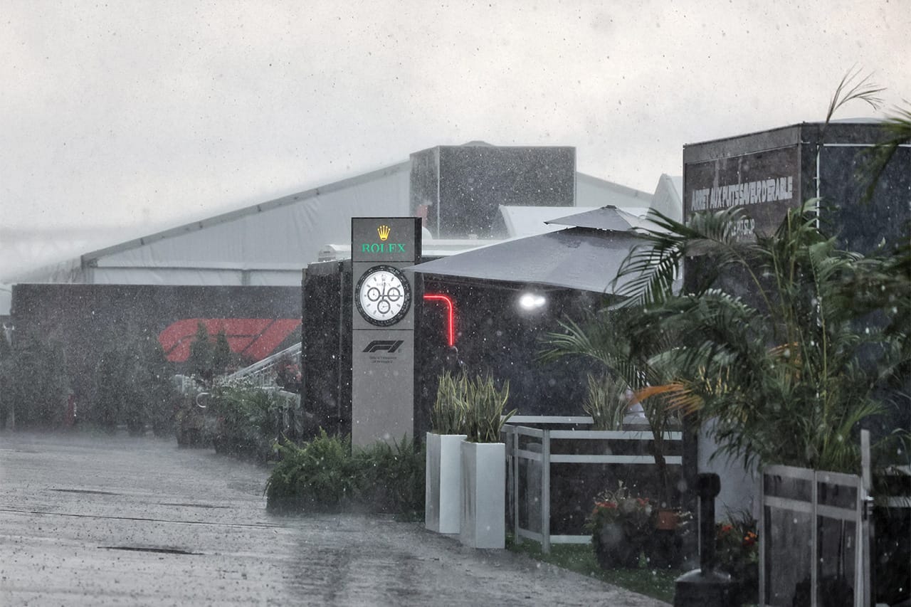 F1カナダGP天候不安 日曜決勝で雨予報、戦略混乱の可能性