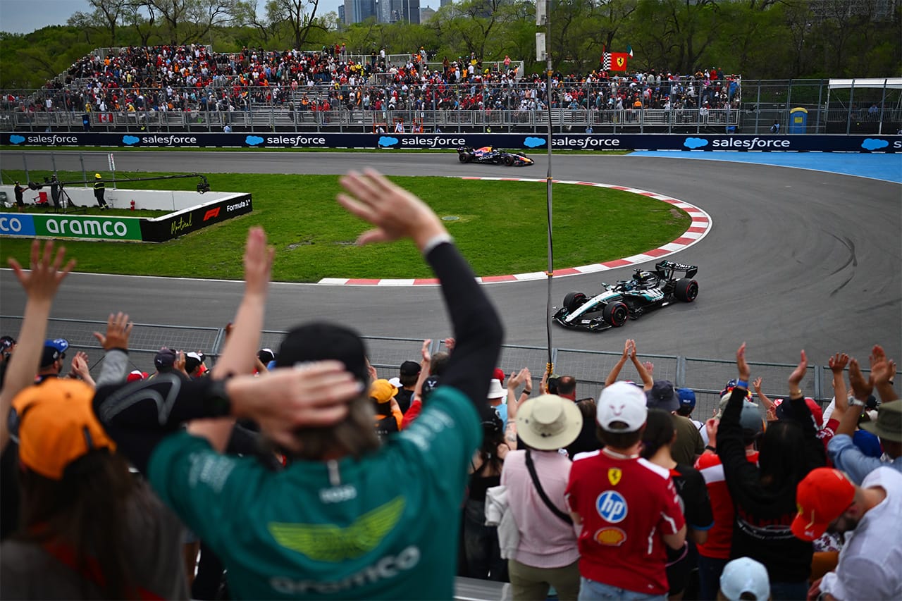 F1カナダGP予選 ハイライト動画:ラッセルが劇的ポール メルセデス最前列独占