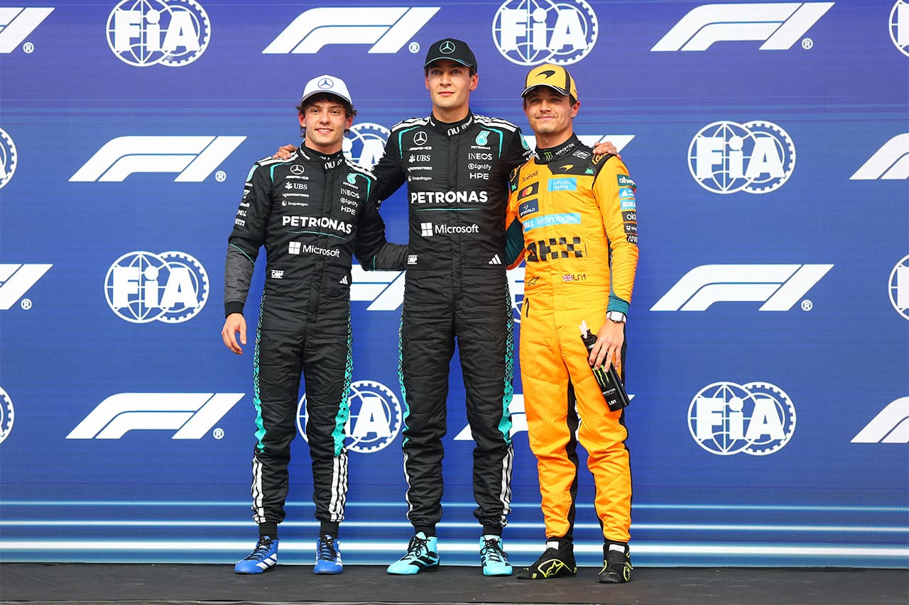 F1カナダGP予選：ラッセルが劇的ポール メルセデスがフロントロウ独占
