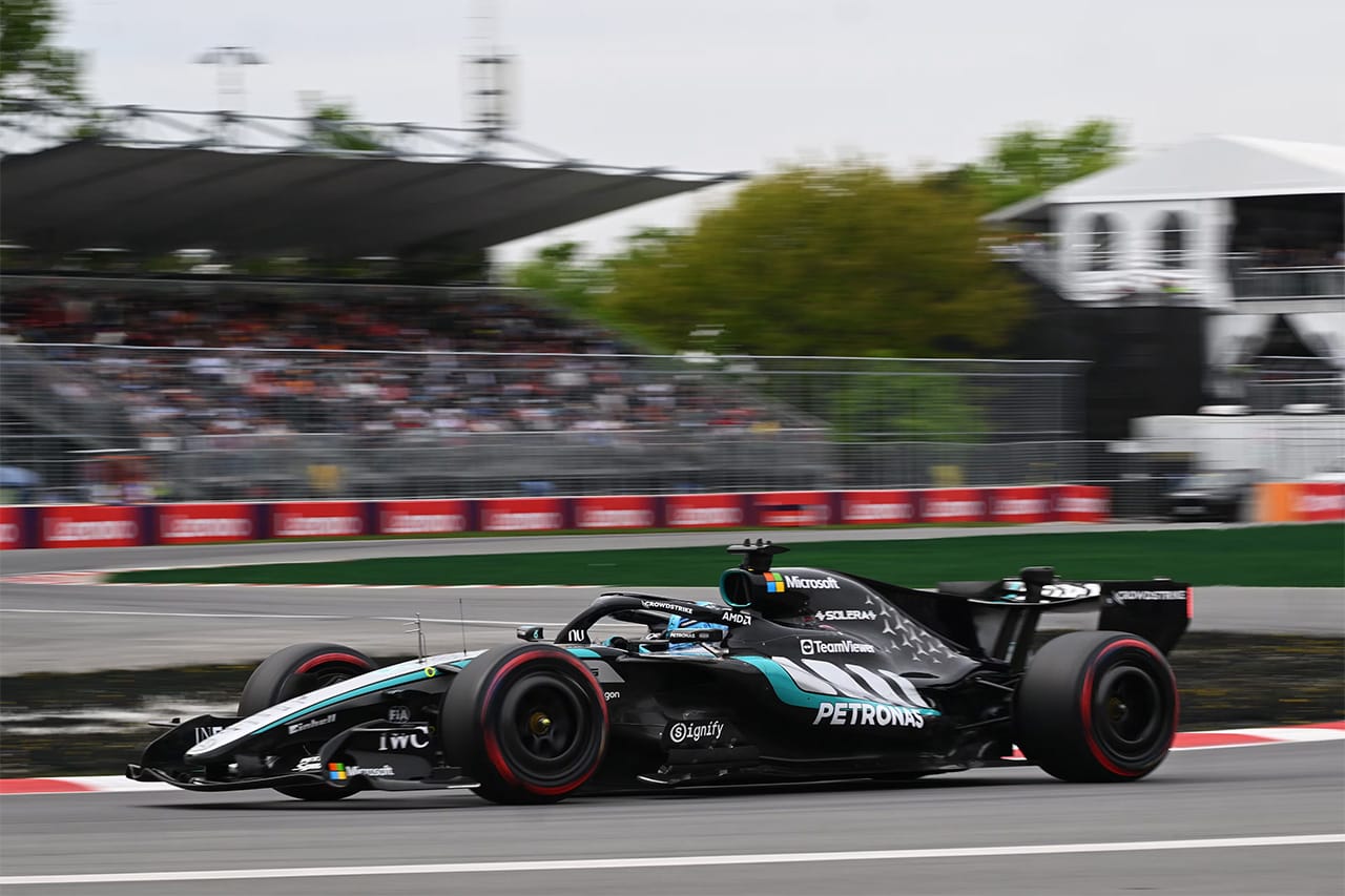 ジョージ・ラッセル（メルセデスAMG・ペトロナス・モータースポーツ） F1 カナダGP