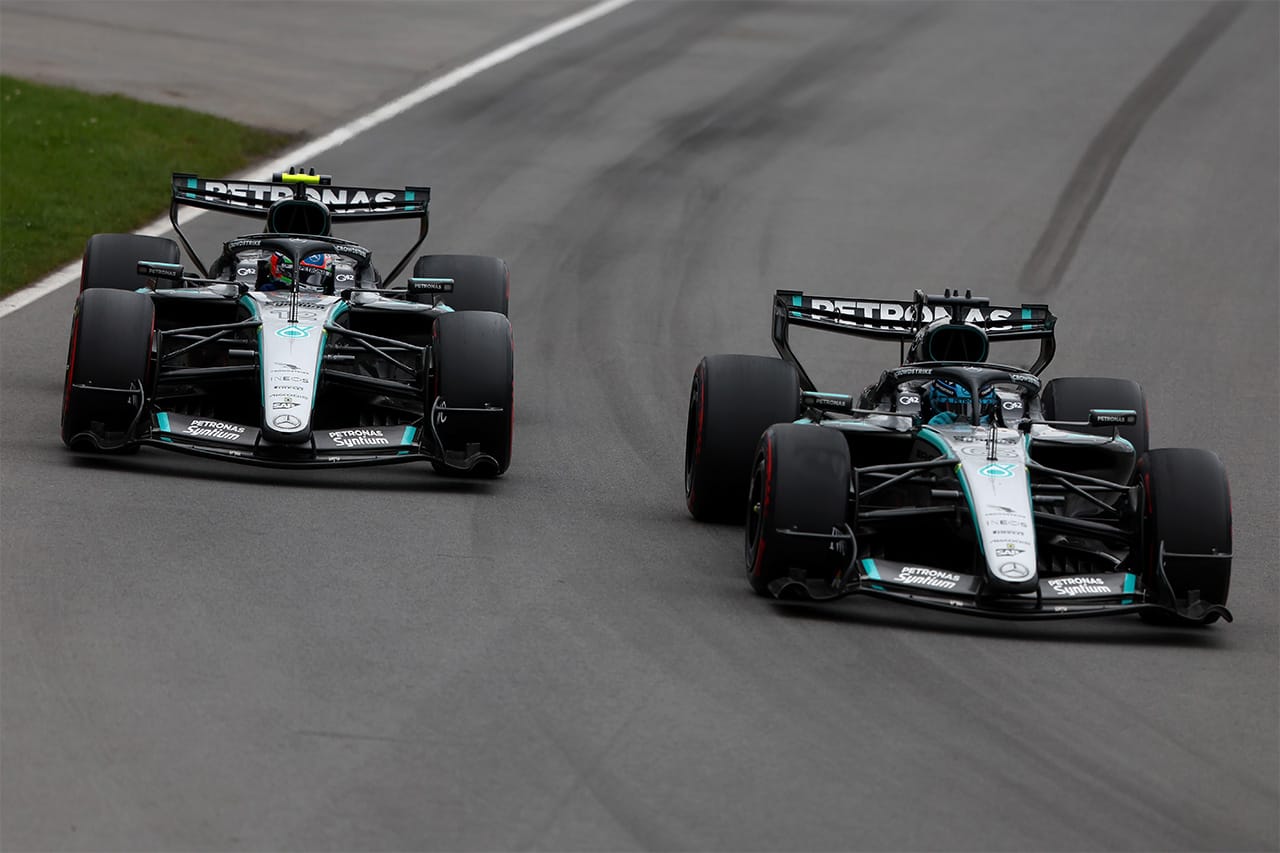 F1カナダGP決勝 ハイライト動画:アントネッリ4連勝 メルセデス激闘の結末