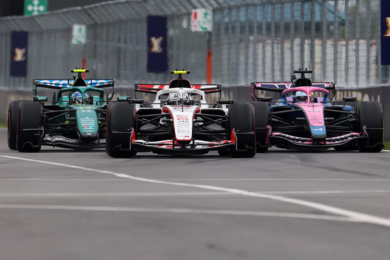 ハースF1チーム カナダGPで苦戦も入賞 ベアマンが貴重な1ポイント獲得
