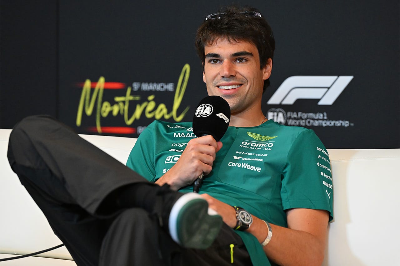 ランス・ストロール F1カナダGP表彰式で“やる気ゼロ”姿が話題「まるでThe Office」