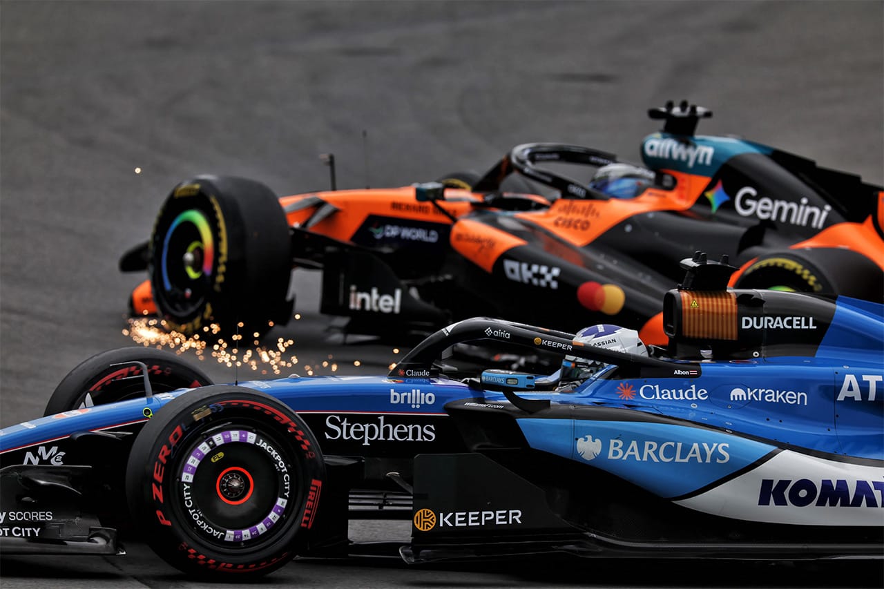 オスカー・ピアストリ F1カナダGPでアルボンに謝罪「抜こうとしたわけじゃない」