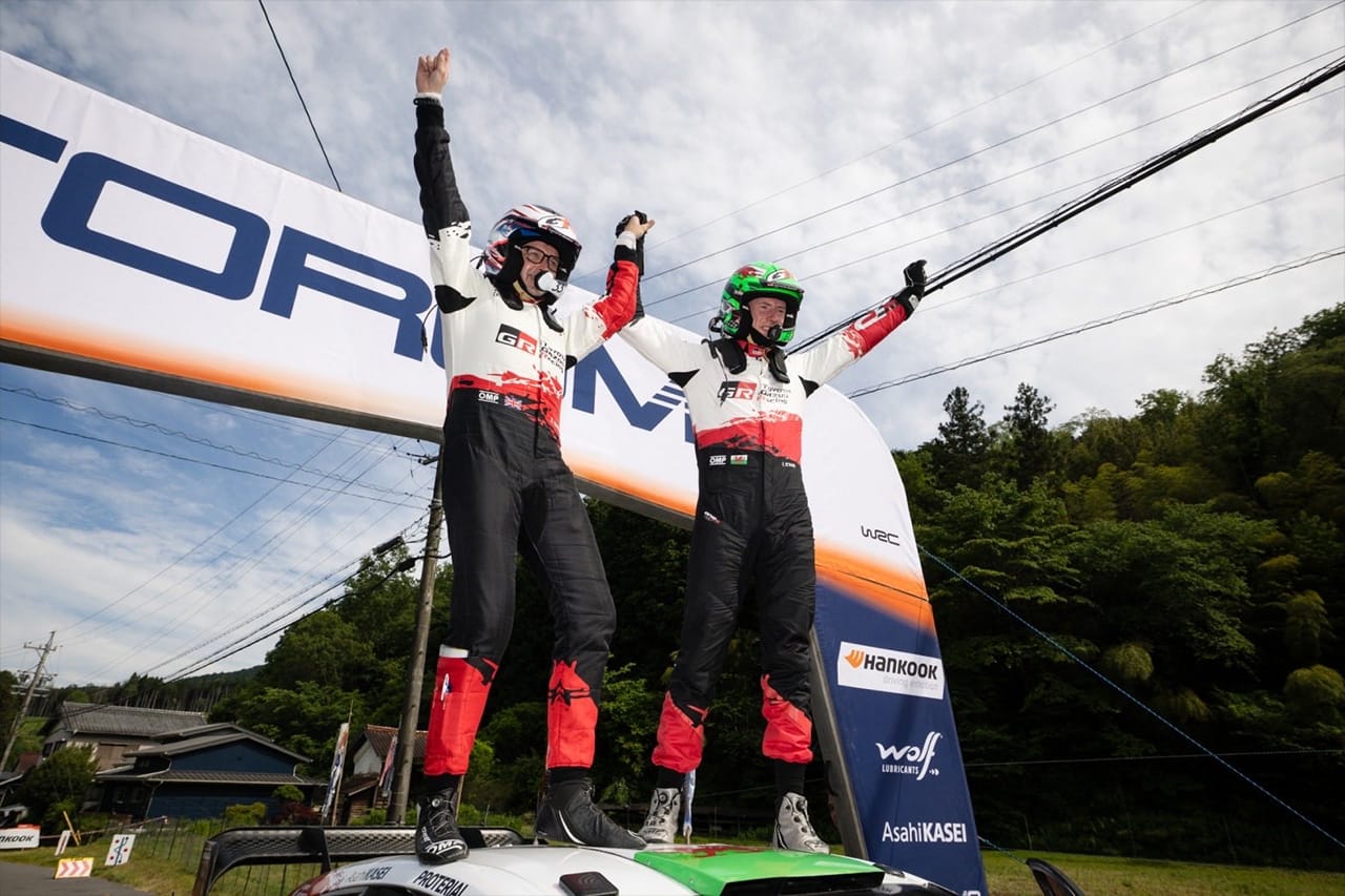 トヨタがラリージャパンを完全制圧 エバンス優勝でGRヤリスがトップ4独占
