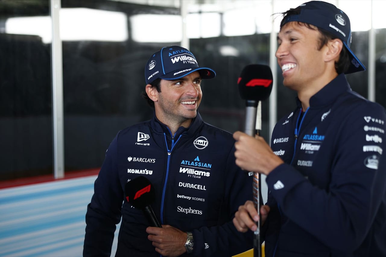 ウィリアムズF1代表が移籍説を一蹴「サインツとアルボンは残留を望んでいる」