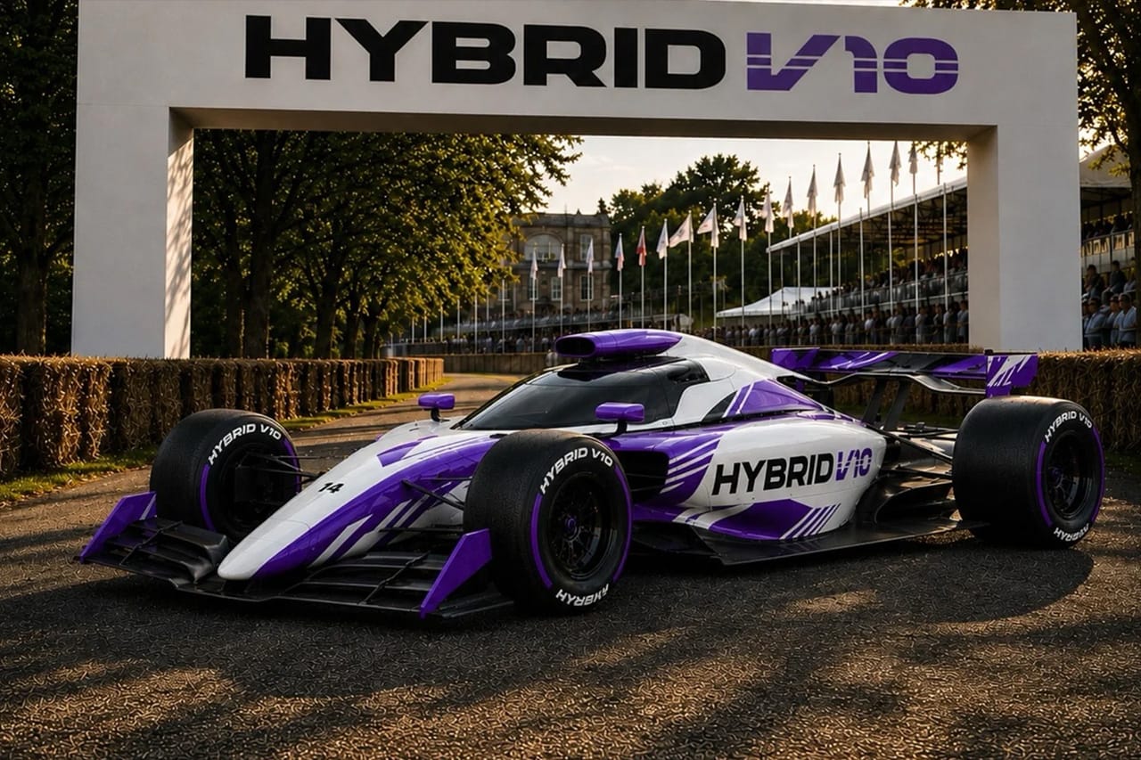 アンソニー・ハミルトンの“ギミックなし”HybridV10構想 マシン画像を初公開