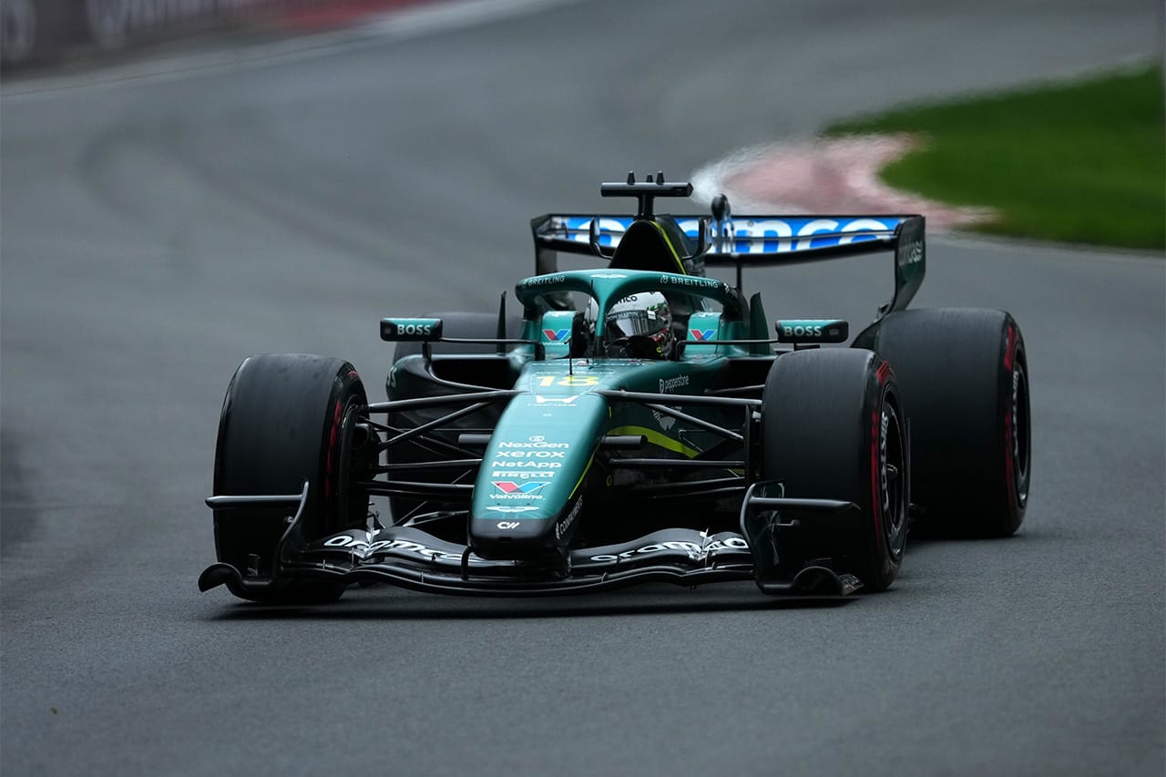 アストンマーティンF1のギアボックス問題 ストロール「40km/h以下で同期を失う」