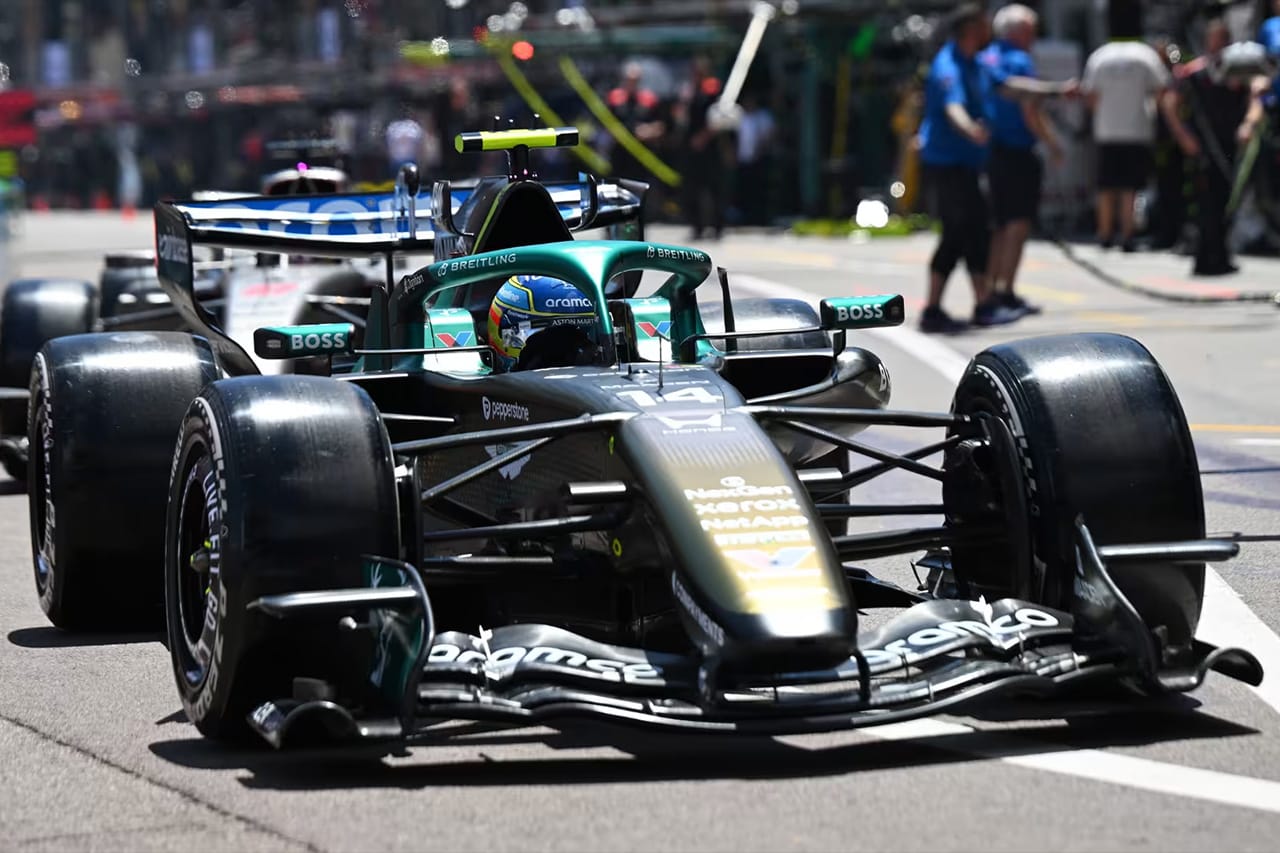 F1モナコGP フリー走行1回目 結果・タイムシート：アロンソ20番手