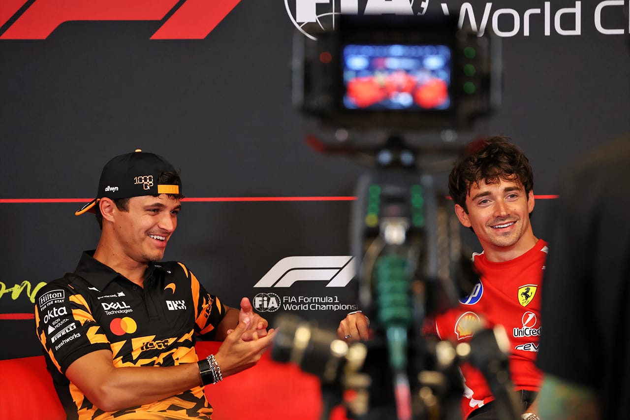 F1モナコGP ルクレールとノリスの会見遅刻で所属チームに罰金