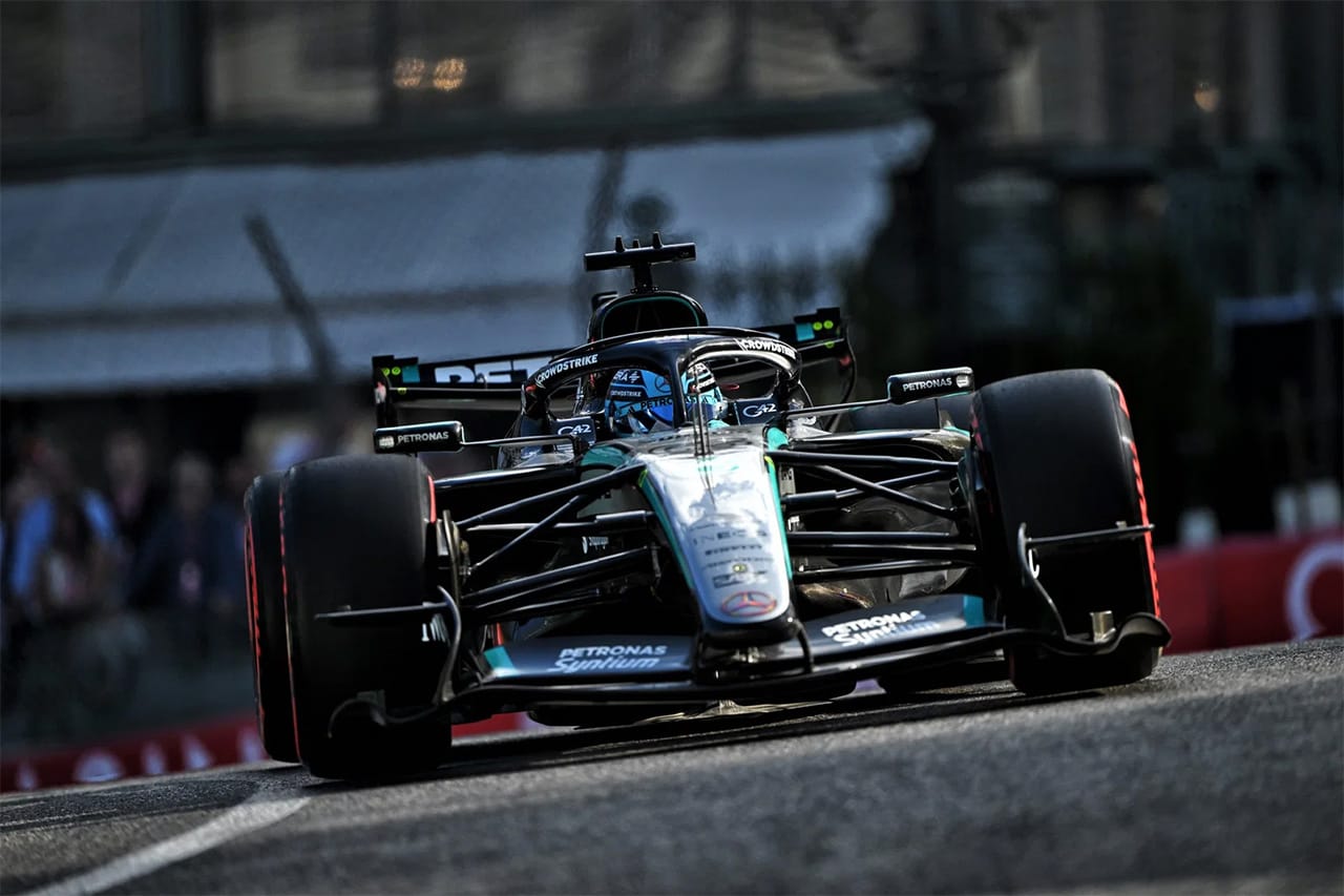 ジョージ・ラッセル（メルセデスAMG・ペトロナス・モータースポーツ） F1 モナコGP