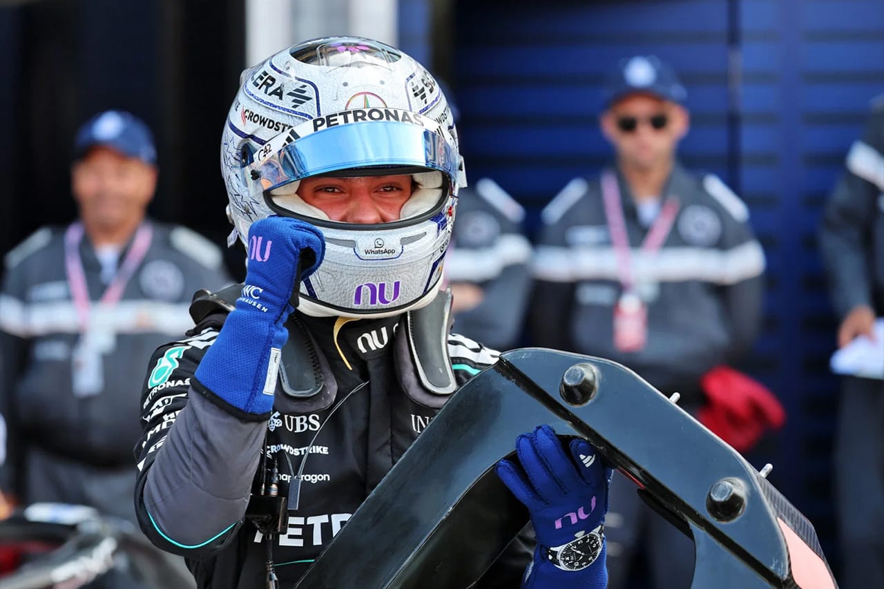 キミ・アントネッリ F1モナコGP初ポール獲得 フェルスタッペンとの激戦制す
