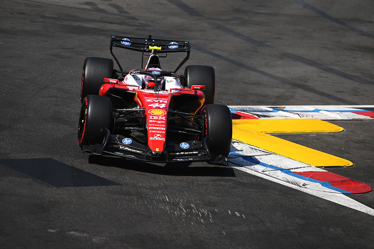 ルイス・ハミルトン（スクーデリア・フェラーリ） F1 モナコGP
