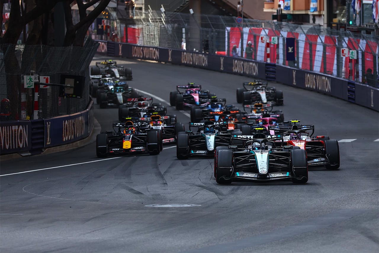 F1モナコGP 決勝 ハイライト動画 7台リタイアとペナルティで荒れた78周