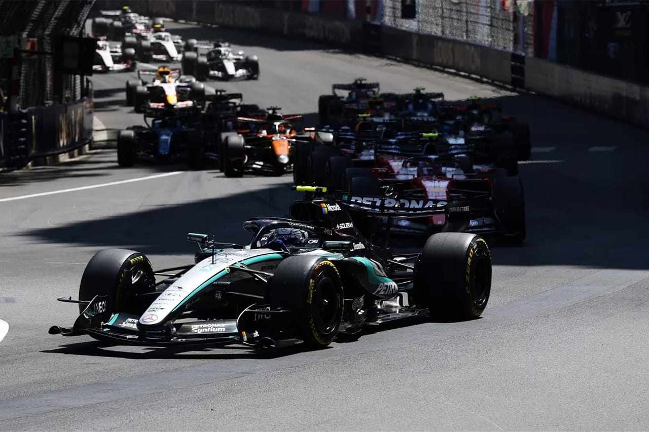 F1モナコGP 決勝 結果・タイムシート:アントネッリが5連勝