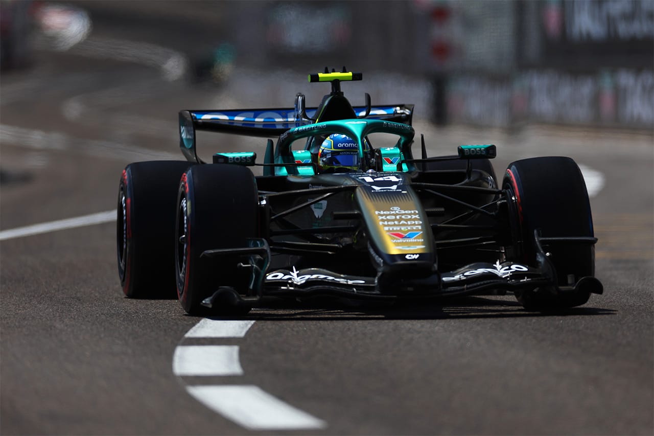 フェルナンド・アロンソ（アストンマーティン・コグニザント・フォーミュラワンチーム） F1 モナコGP