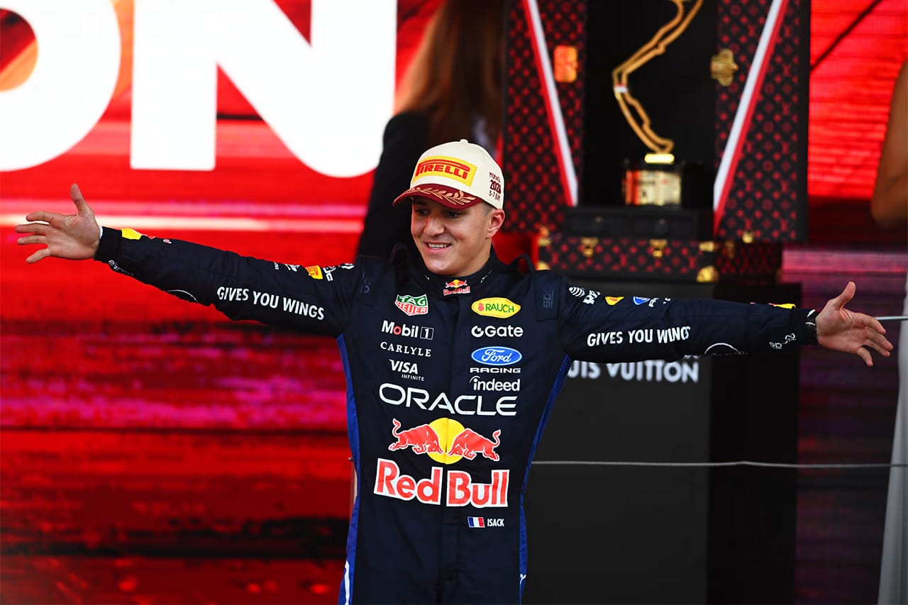アイザック・ハジャー F1モナコGP表彰台を維持 赤旗中の違反疑いはお咎めなし