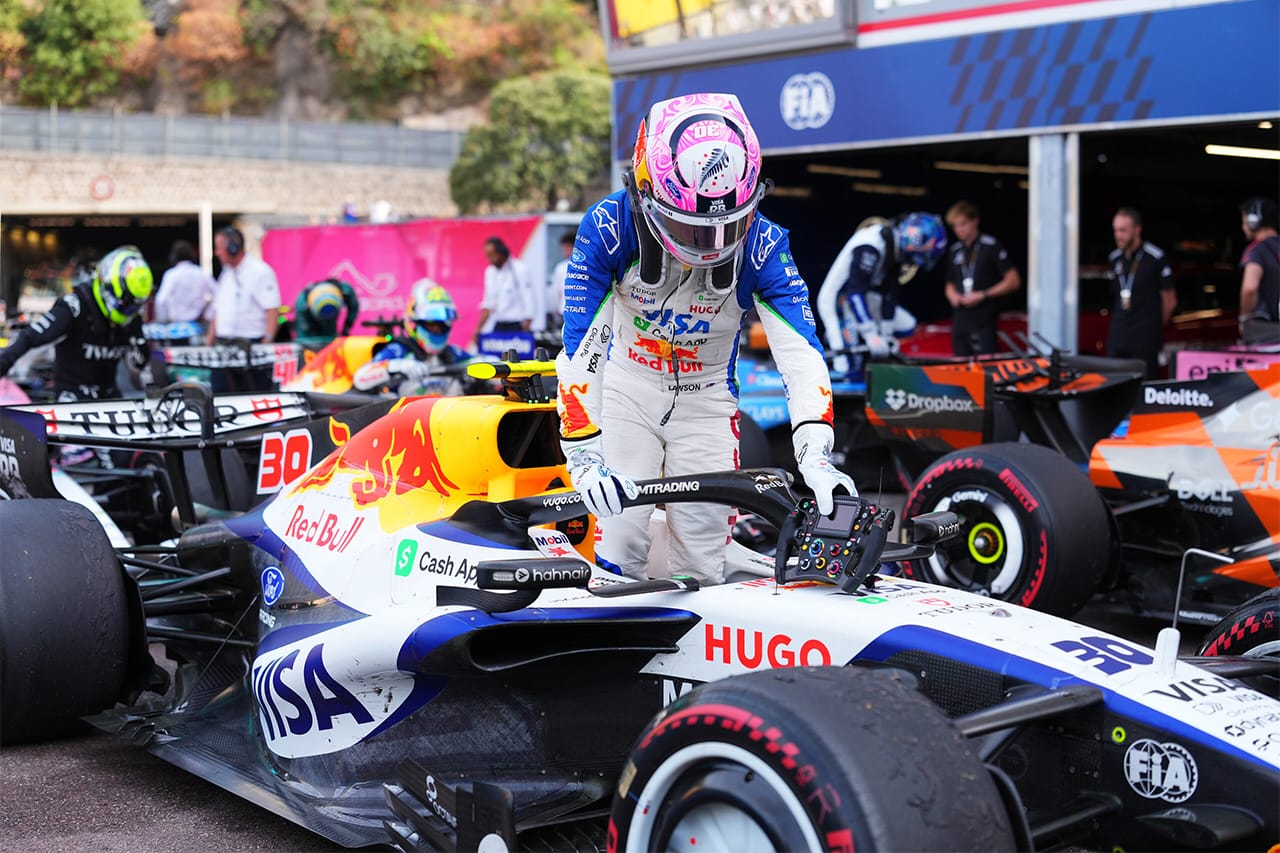 リアム・ローソン F1モナコGP5位「マシンがバラバラで出走できないと思った」