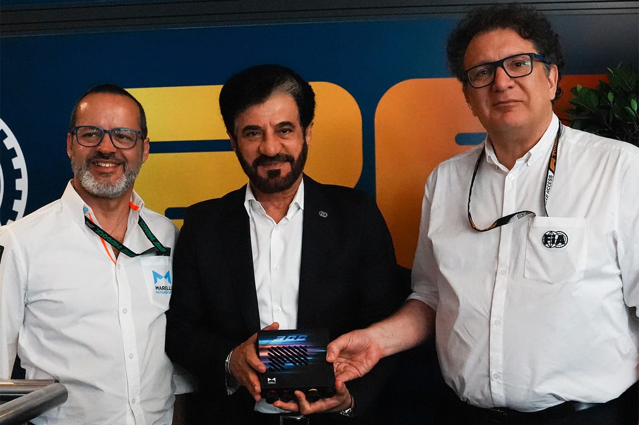 マレリのF1公式データロガーが300戦達成 AI搭載のSDR 5を投入