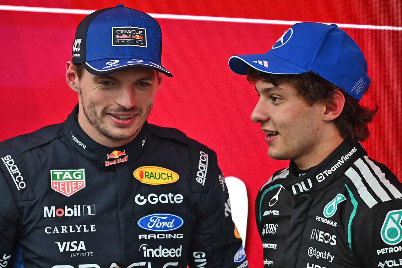 フェルスタッペン F1新世代のアントネッリを絶賛「特別なものを持っている」