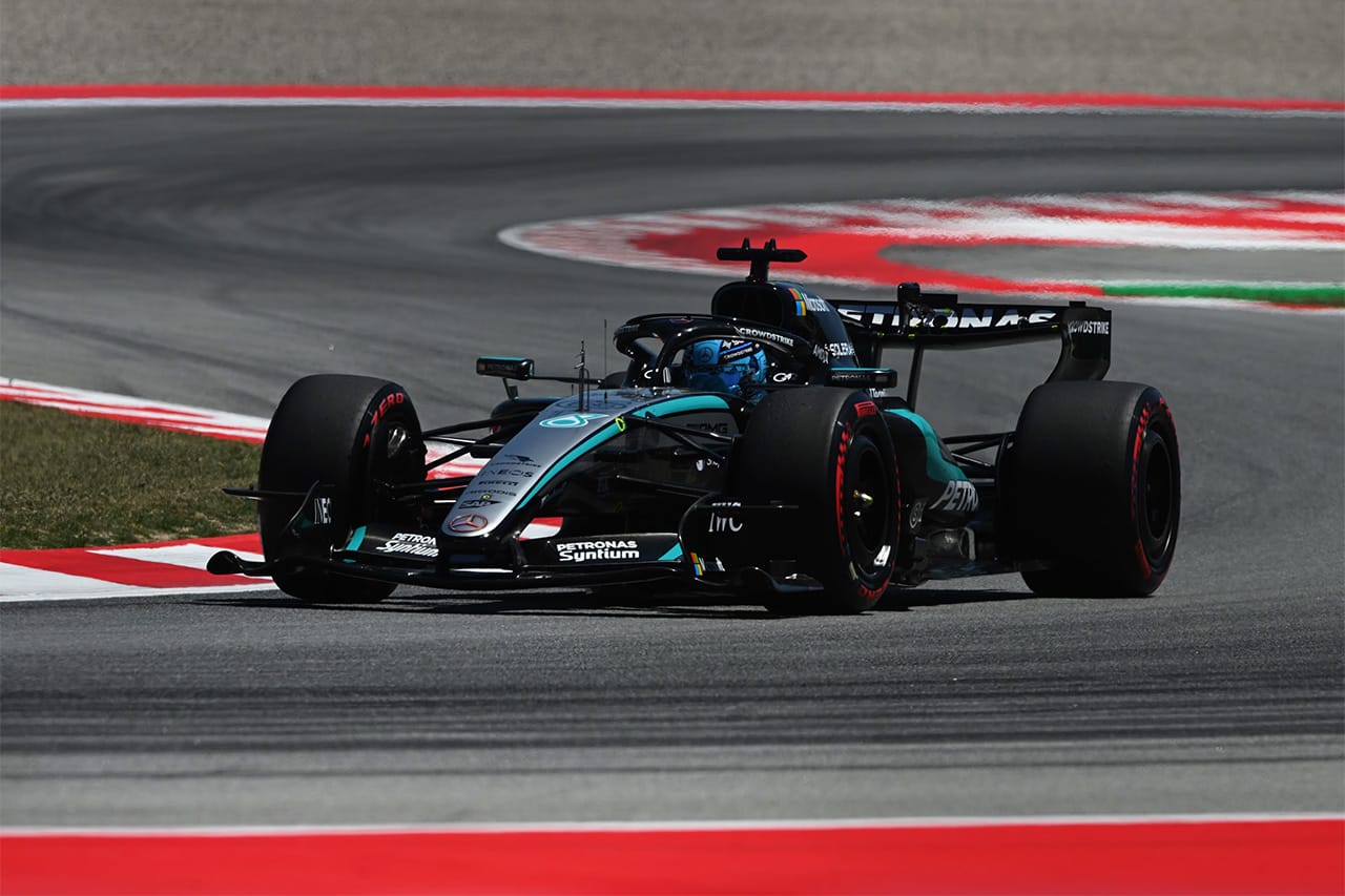 ジョージ・ラッセルがF1バルセロナGP FP3最速 アントネッリは審議対象