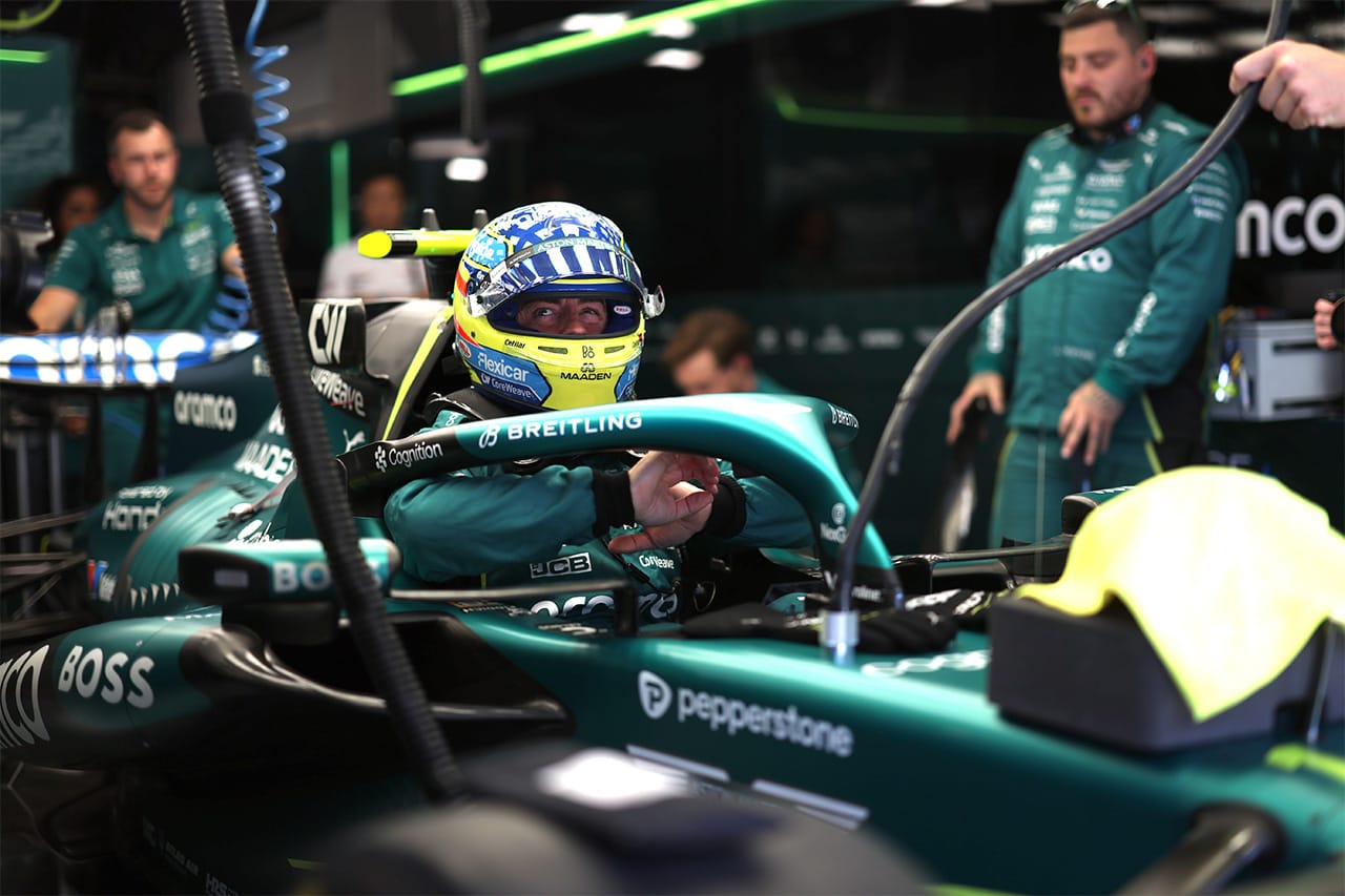 フェルナンド・アロンソ F1バルセロナGPはPU交換でピットレーンスタート