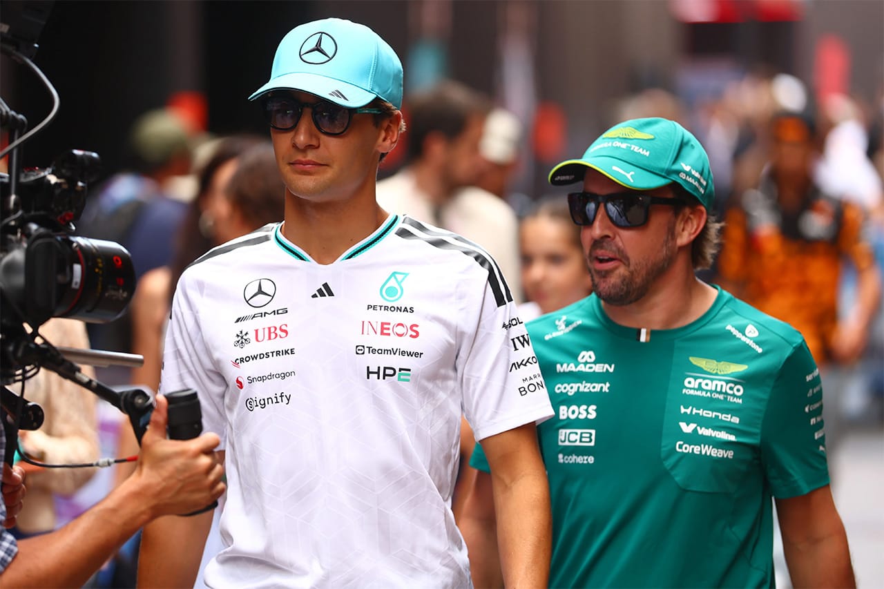 ラッセルとアロンソがアルピーヌF1候補に浮上 コラピントの去就に注目