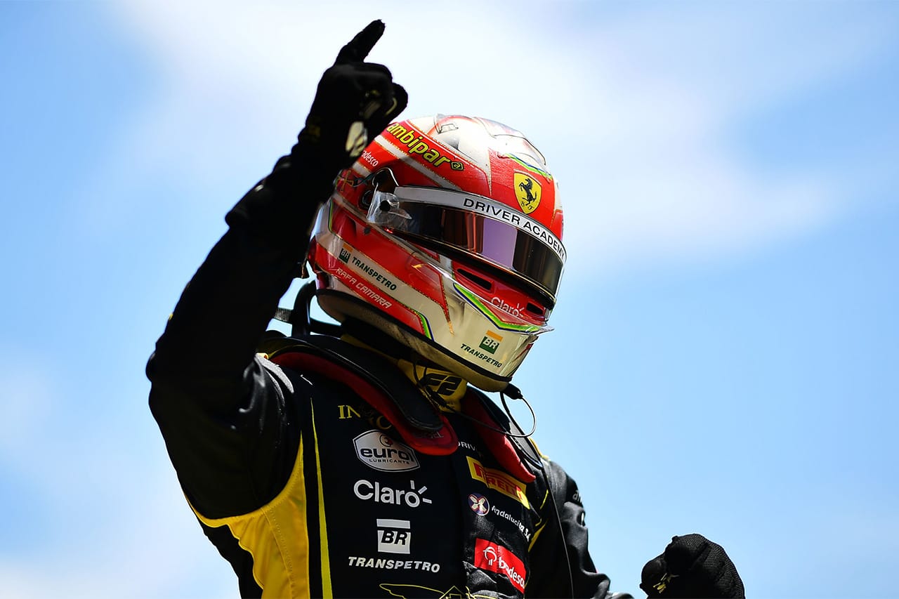 フェラーリF1育成ラファエル・カマラがF2初優勝 バルセロナで戦略勝負を制す