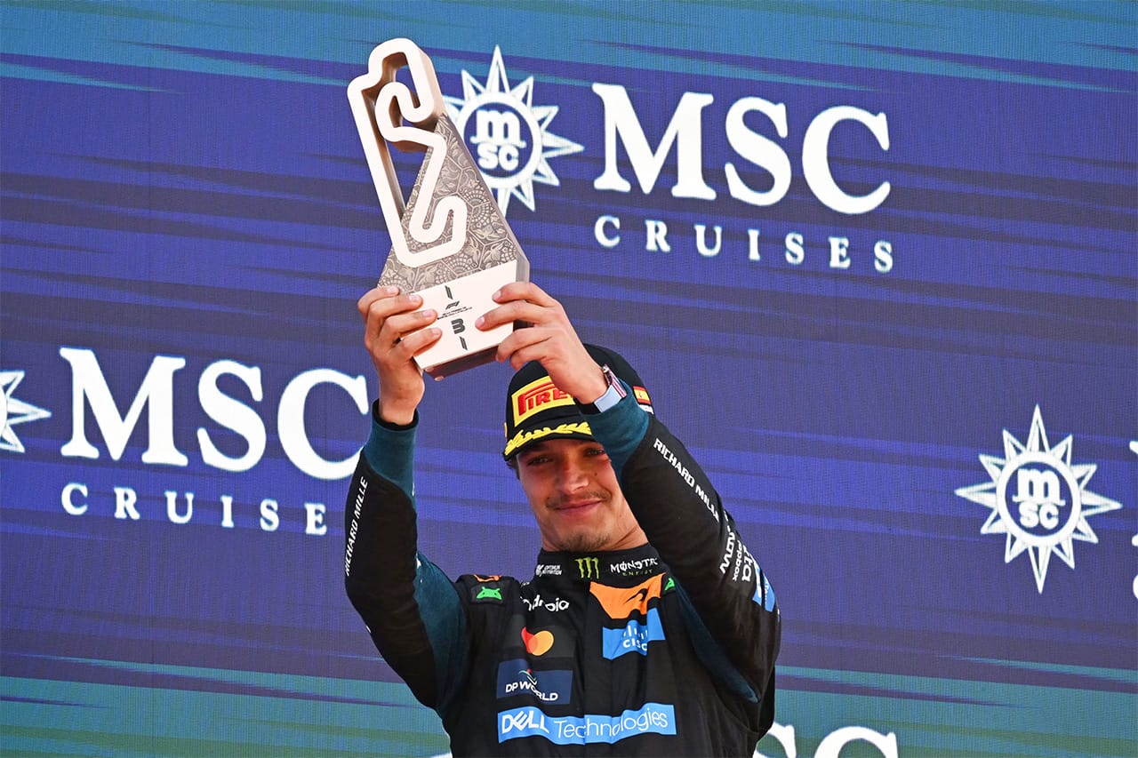 ランド・ノリス F1バルセロナGPで今季2度目の表彰台「すぐに勝利争いできる」