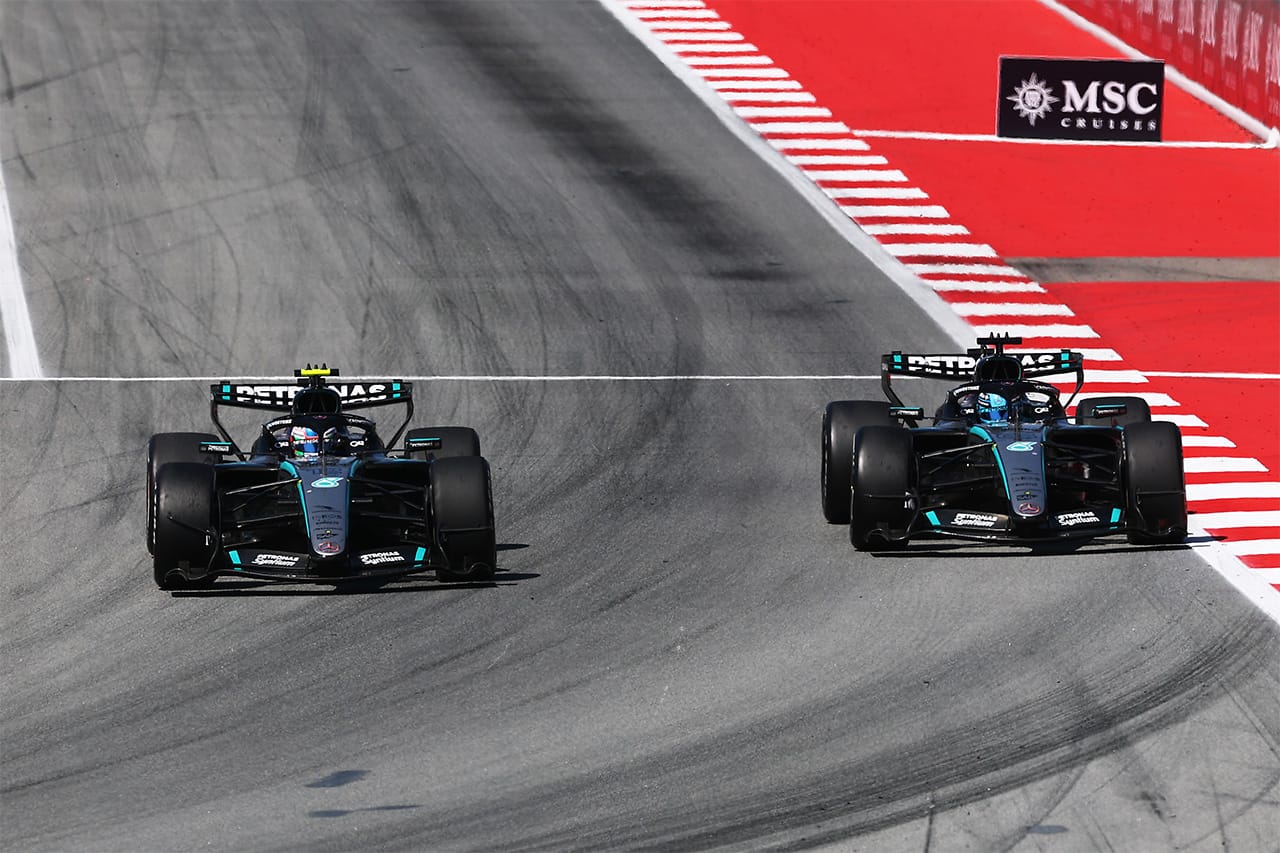メルセデスF1 ついにチームオーダー導入示唆 ヴォルフ「興味深い議論になる」