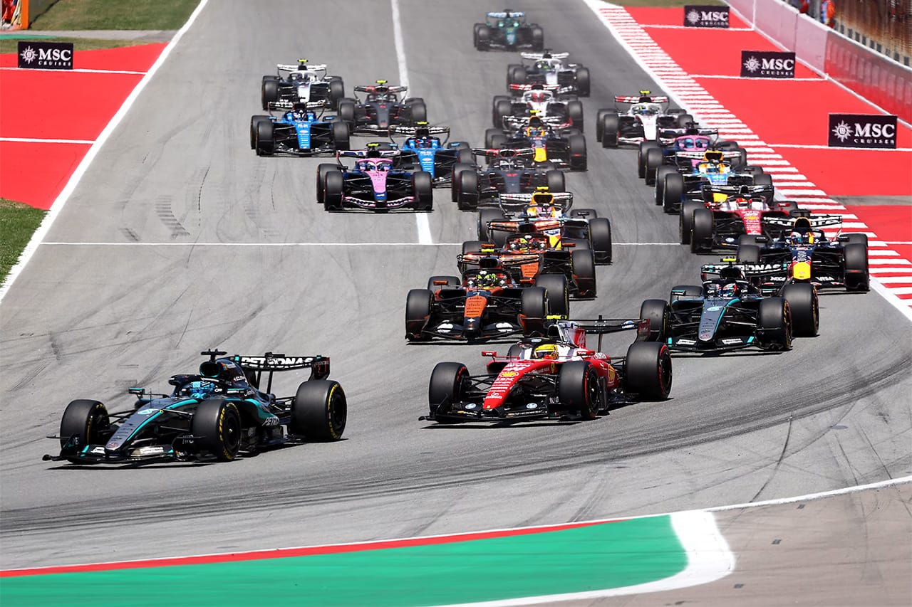 F1バルセロナ・カタルーニャGP決勝ハイライト動画