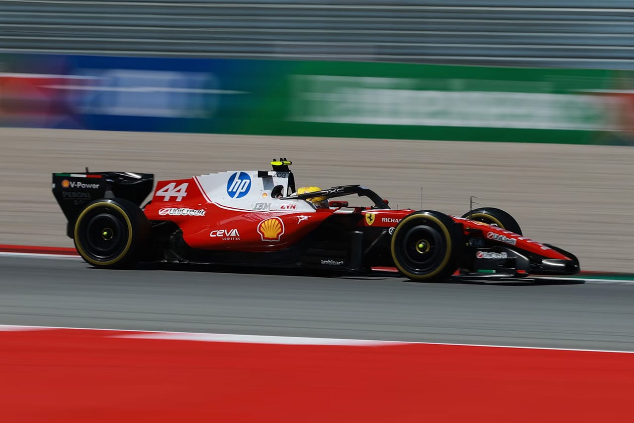 フェラーリF1の隠し玉 新型BBS製リアホイールがハミルトン初勝利を後押し