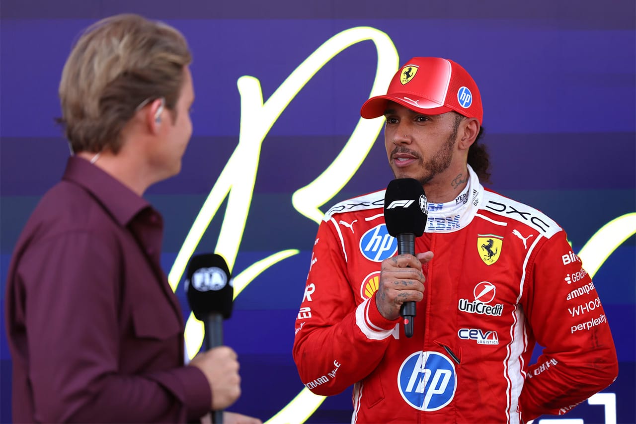 ニコ・ロズベルグがハミルトンのフェラーリF1初勝利を絶賛「F1の伝説的瞬間」