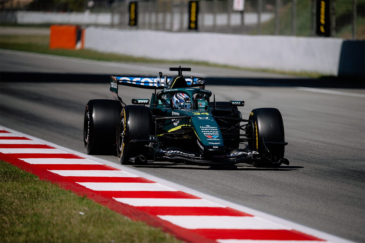 アストンマーティンF1含む3チームが参加 ピレリ2027年タイヤテスト初日を実施