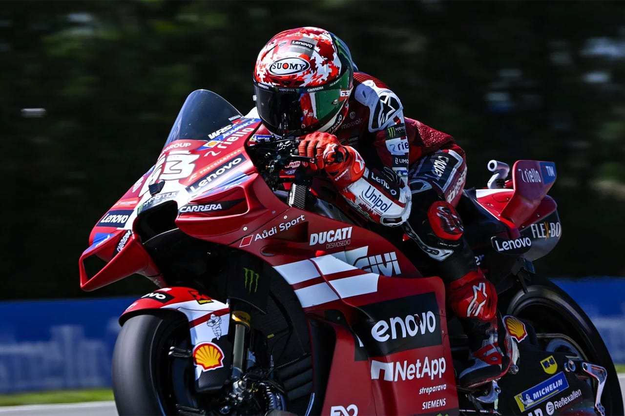 MotoGPチェコGPスプリント:小椋藍が初ポールから2位 バニャイア今季初勝利