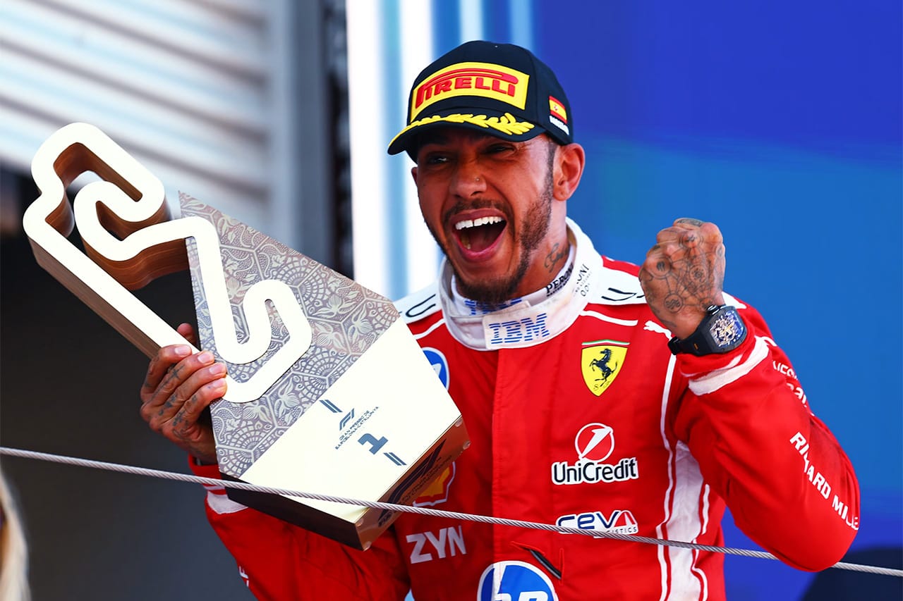 ハミルトンが歴代最長記録を更新 F1初優勝から最後の優勝までの期間ランキング