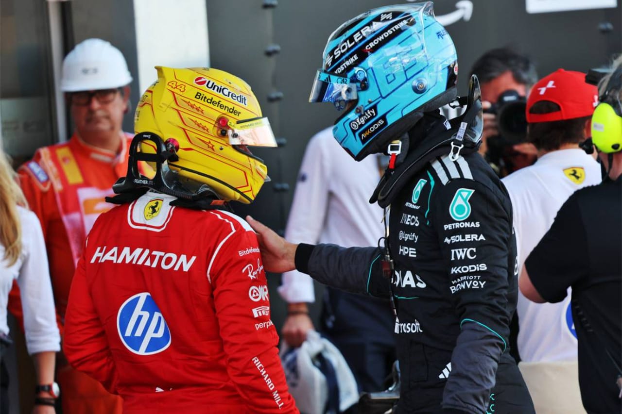 ジョージ・ラッセル警戒 ルイス・ハミルトンはF1王座争いの「本物の脅威」